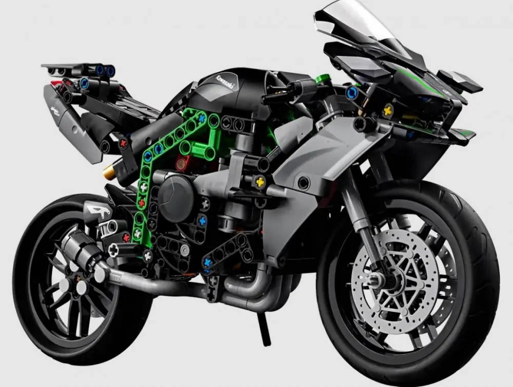 Kawasaki Ninja H2R ganha versão em Lego