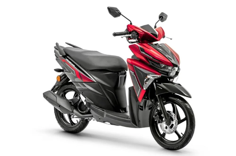 Scooter Yamaha Neo 125 vermelho modelo 2025