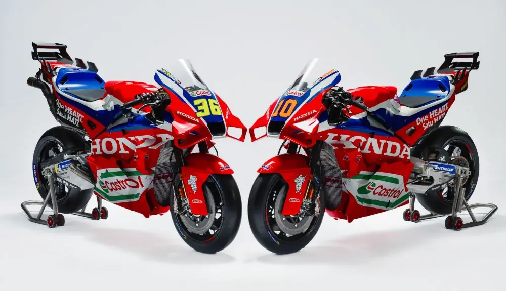 imagem da Honda RC213V 2025 de Mir e Marini