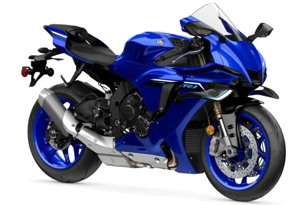 imagem Yamaha YZF-R1 2025 azul
