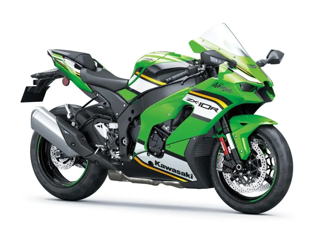 imagem frontal da kawasaki Ninja ZX-10R 