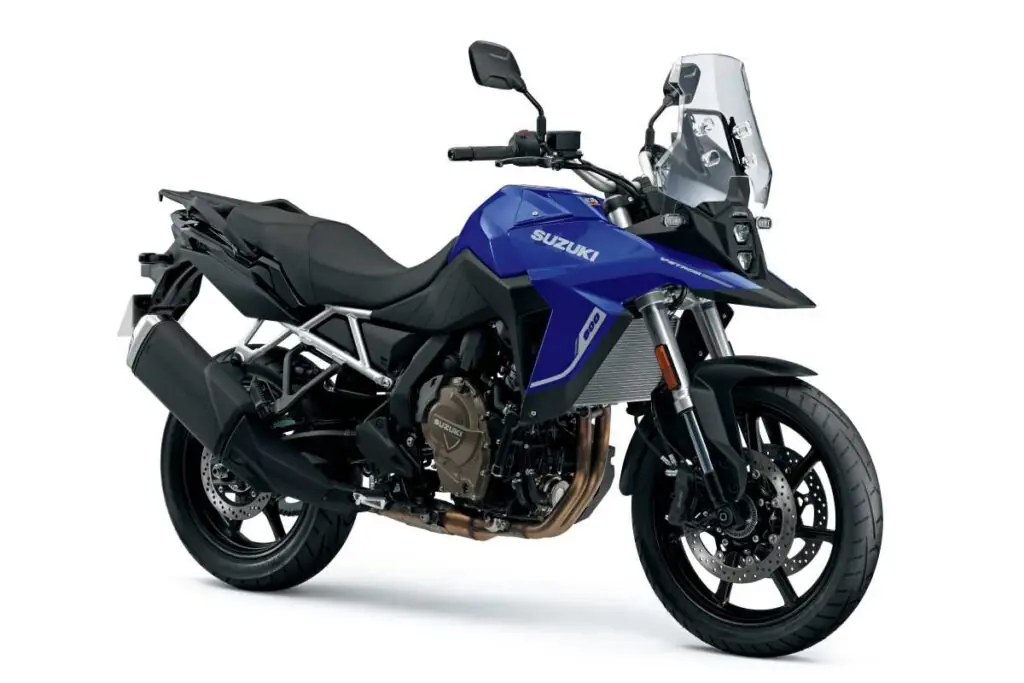 imagem diagonal suzuki v-strom 800 2025 azul