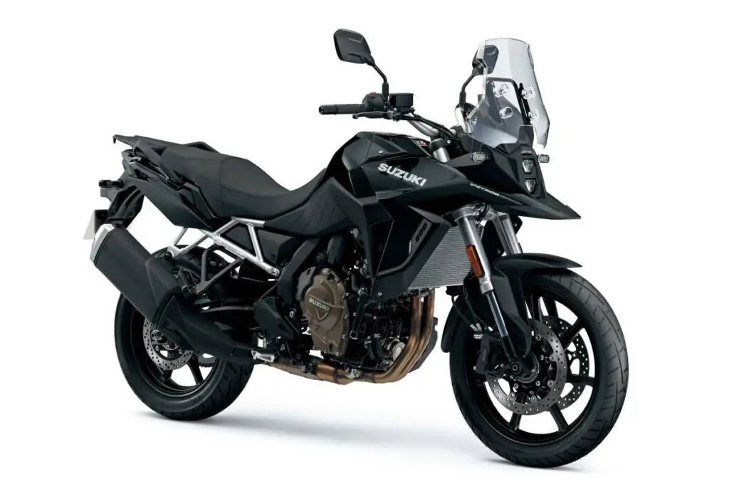 imagem diagonal suzuki v-strom 800 2025 preta