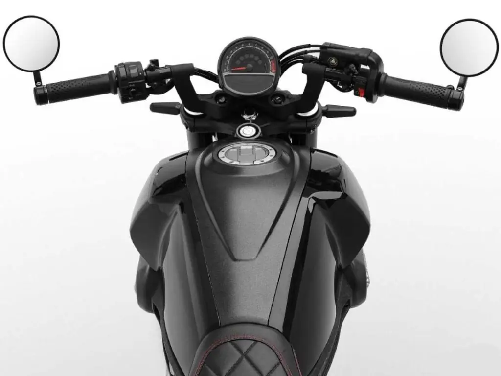 imagem cockpit Hyosung GV125X Roadster