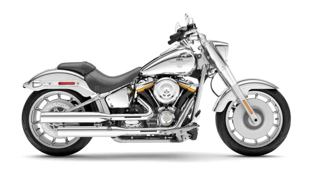 imagem Harley-Davidson Fat Boy Gray Ghost 2025