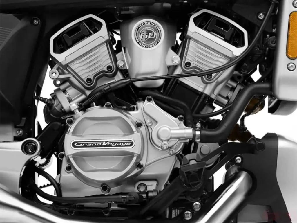 imagem motor Hyosung GV125X Roadster