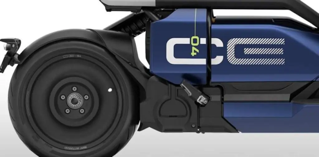 imagem detalhe do motor BMW CE 04 2026