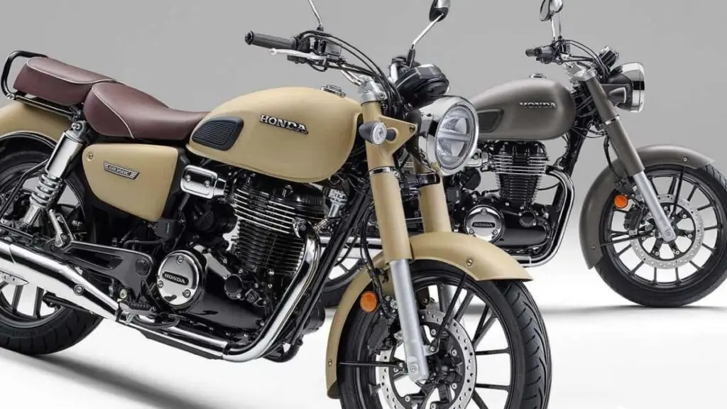 imagem da nova Honda GB350 C 2026 militar
