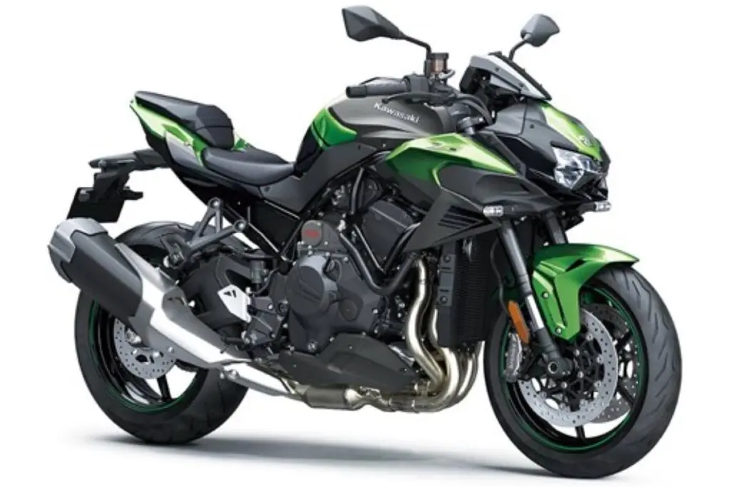 imagem lateral da kawasaki z h2 2025