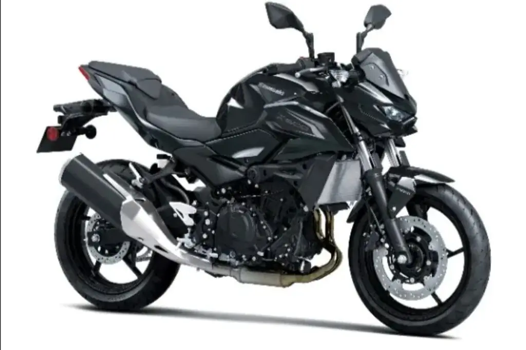 imagem lateral da nova kawasaki z650 2026 black