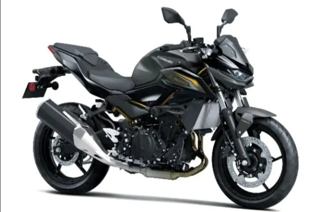 imagem lateral da nova kawasaki z650 2026