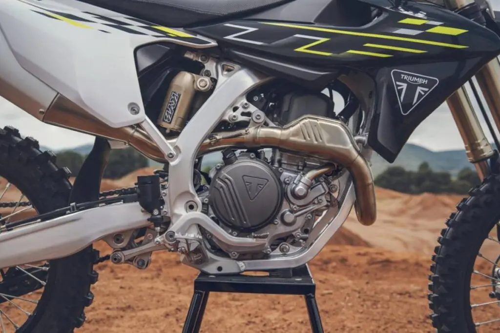imagem do motor da Triumph TF 450-X 2026