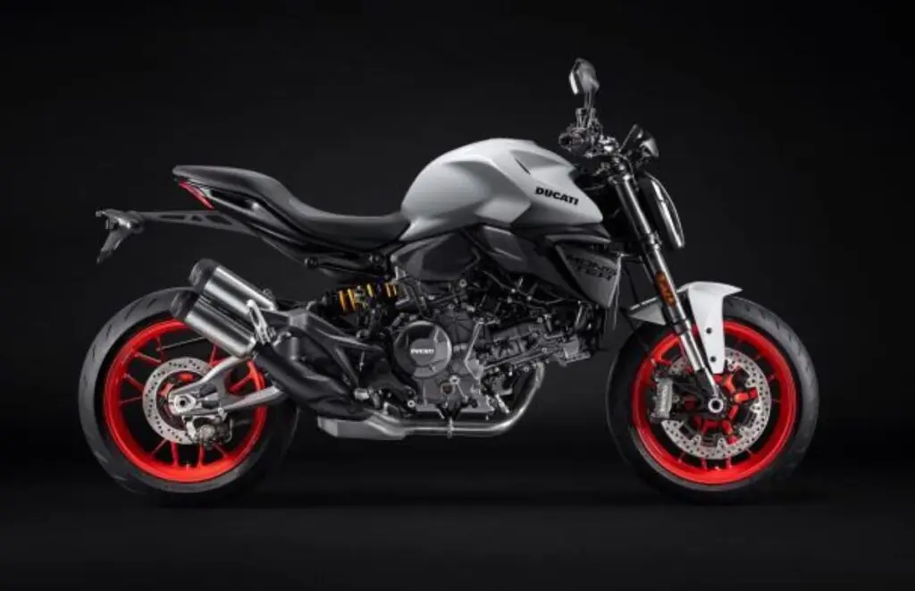 imagem nova ducati monster v2 2026 branca