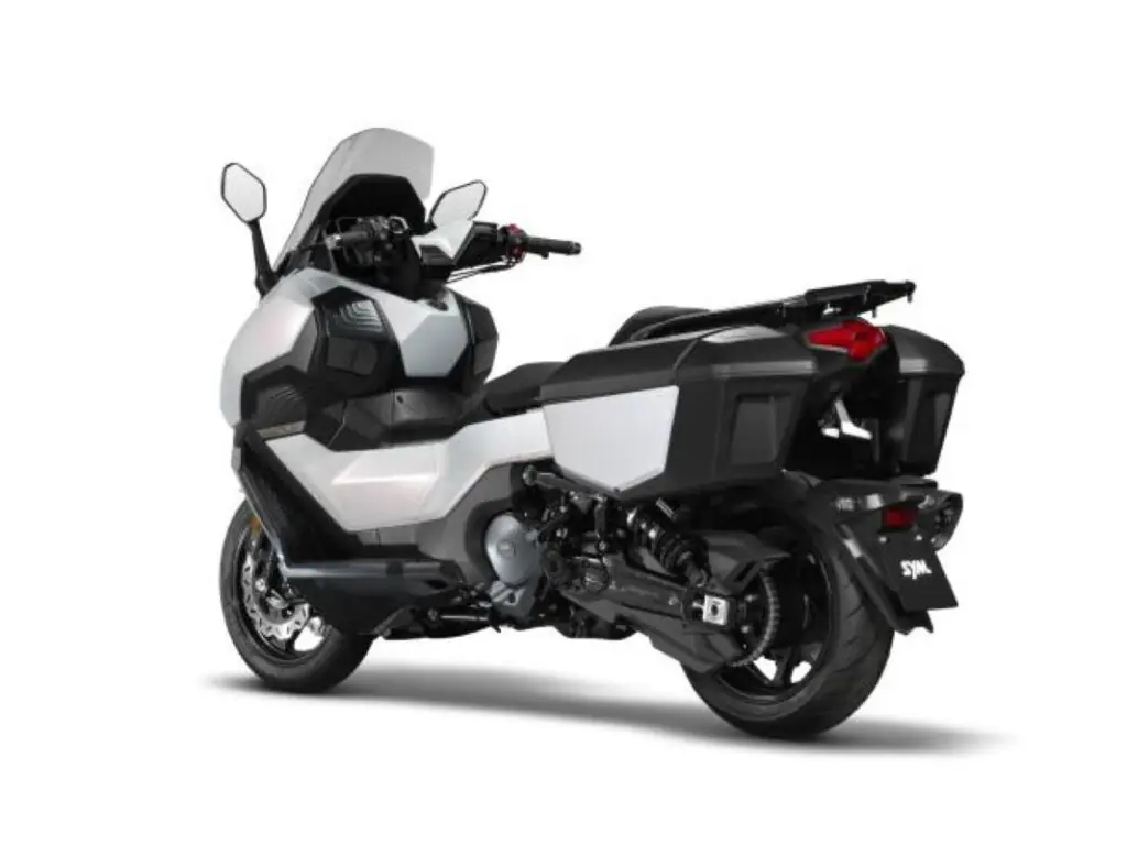 imagem traseira SYM TTLBT: o "Maxiscooter Grand Tourer"