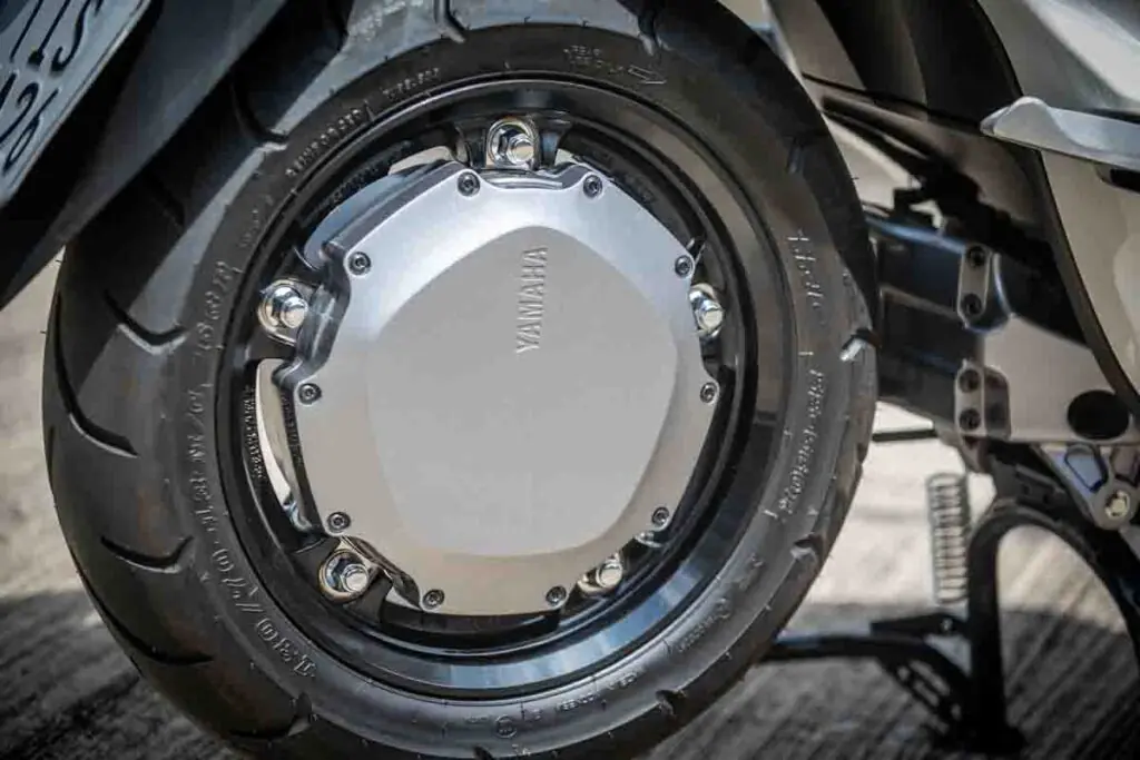 imagem do motor do Yamaha Neo’s o scooter elétrico
