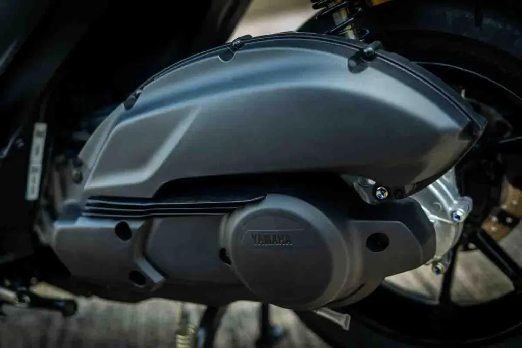 imagem motor Yamaha Aerox ABS Connected 2026 - foto: Gustavo Epifanio