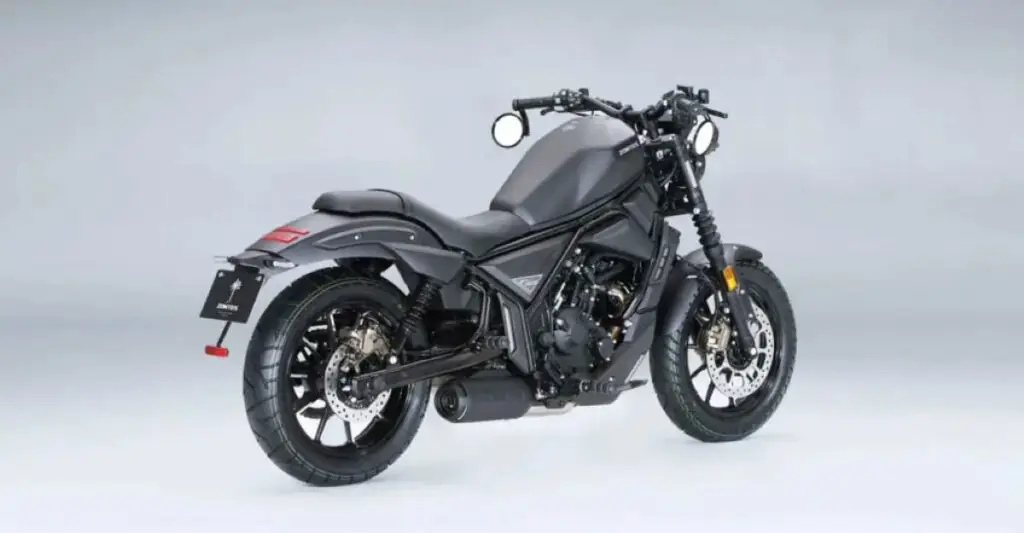 imagem traseira Zontes 125 C2