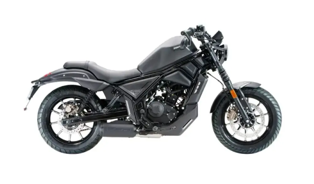 imagem lateral Zontes 125 C2