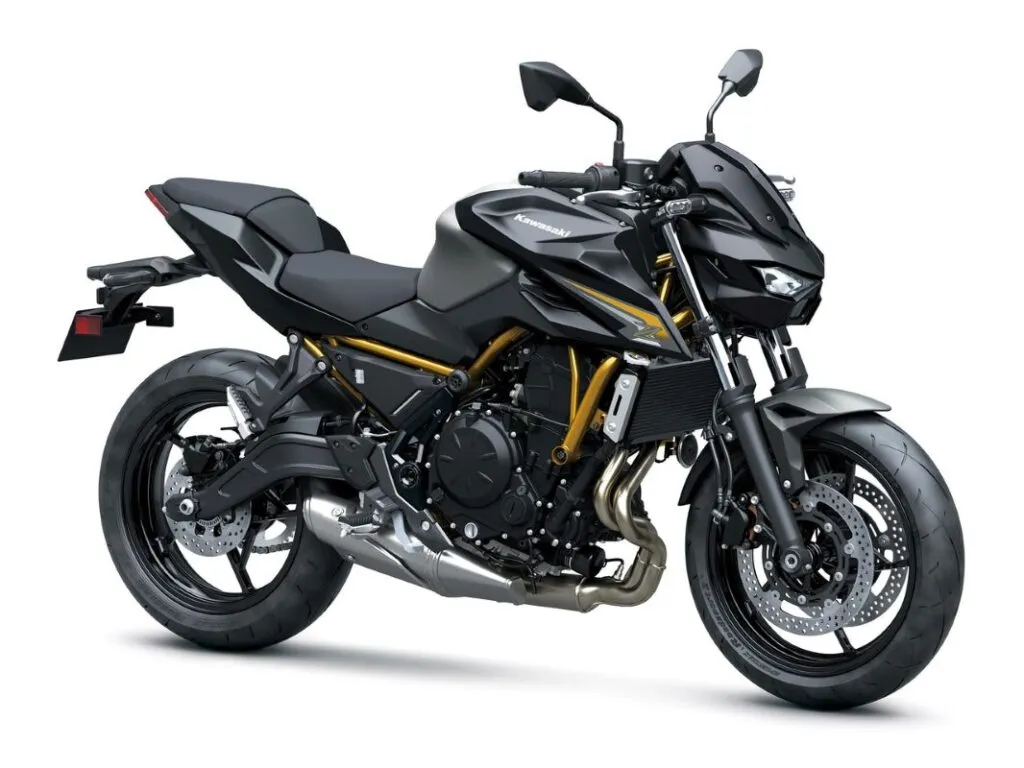 imagem lateral Kawasaki Z650 S 2026