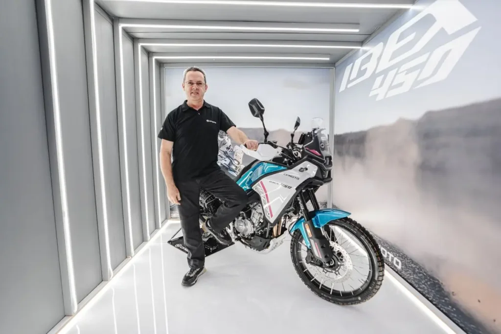 imagem Urano Carvalho, Head de motocicletas da CFMOTO no Brasil