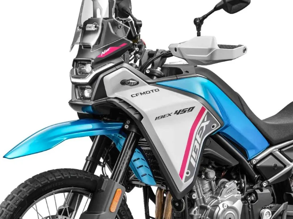 imagem frontal CFMOTO Ibex 450 2026