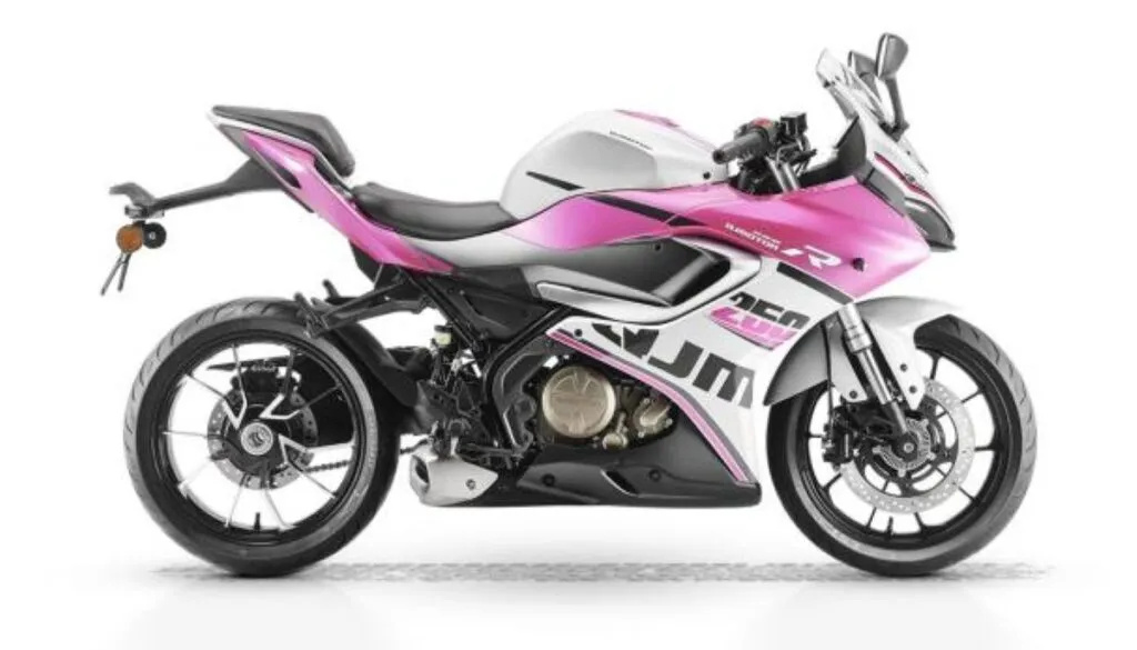 imagem lateral QJ Motor SRK 250 RS