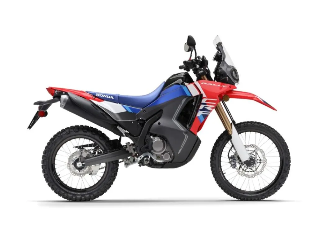 imagem lateral da Honda CRF 300L Rally 2026