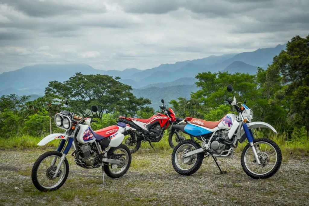 imagem honda xr 400 e xr 650
