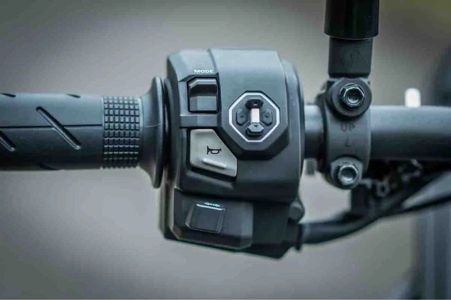 imagem do joystick de controle do painel tft da XL750 Transalp
