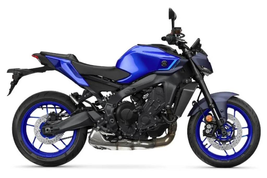 imagem Nova Yamaha MT-09 2026 azul