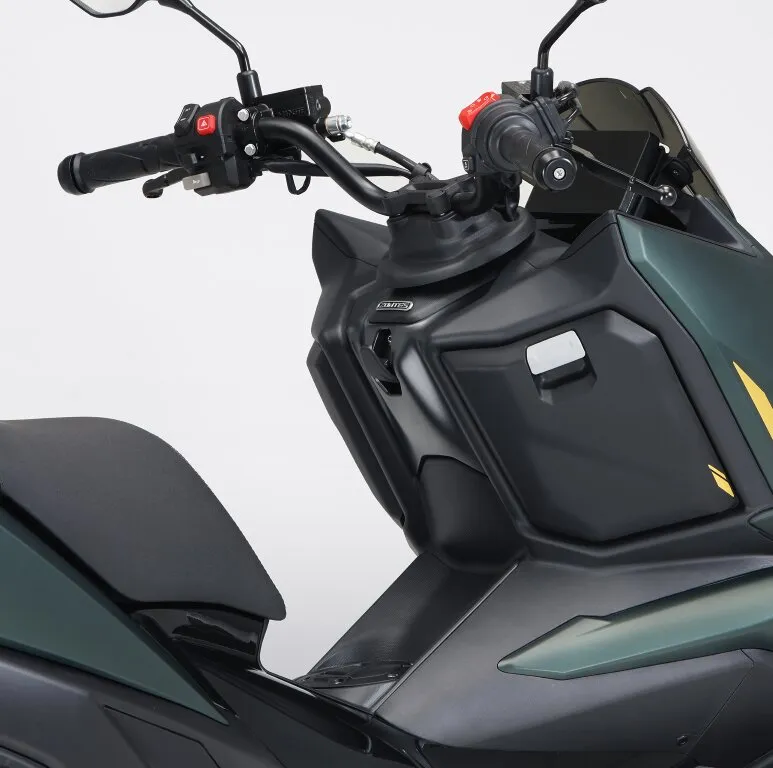 imagem do cockpit do scooter Zontes 125X