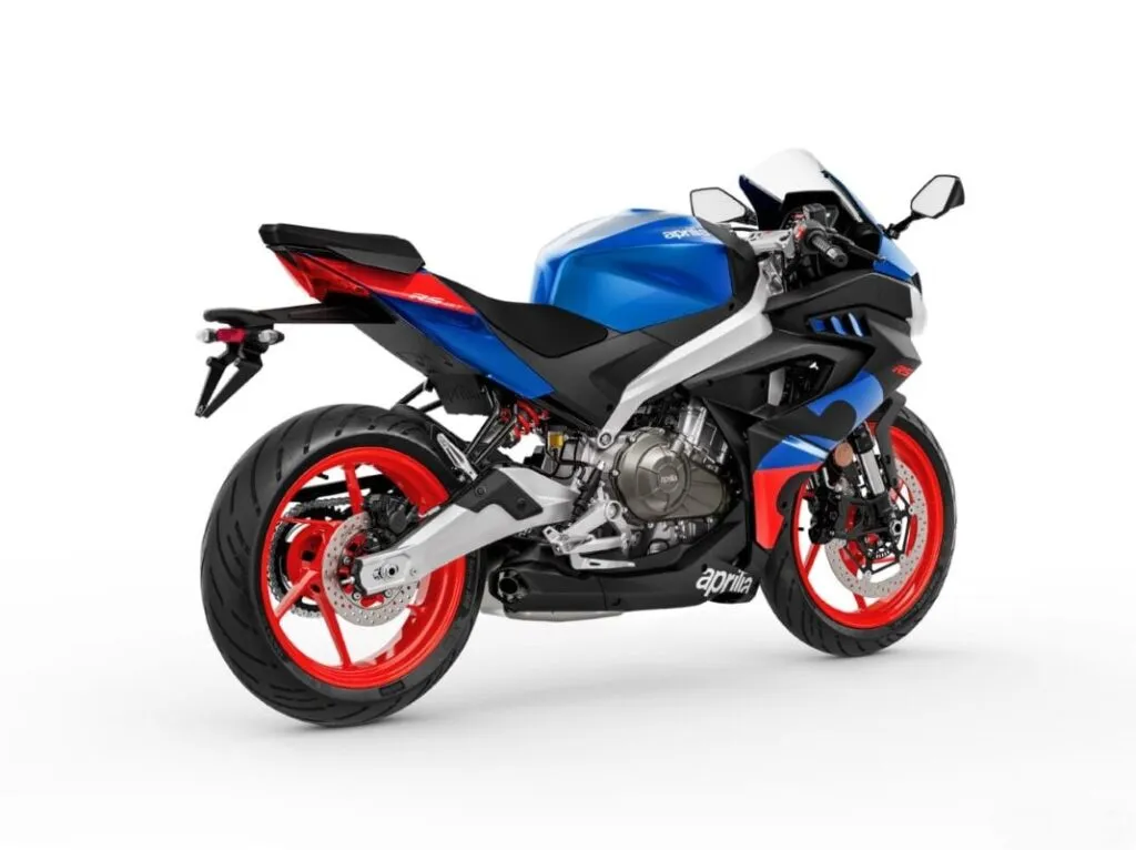 imagem traseira Aprilia RS 457
