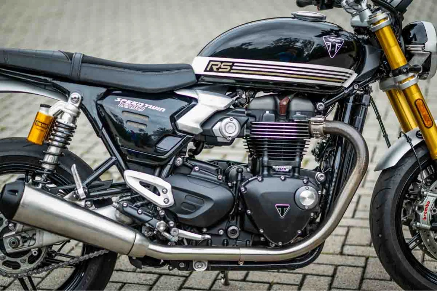 imagem do motor triumph clássicas