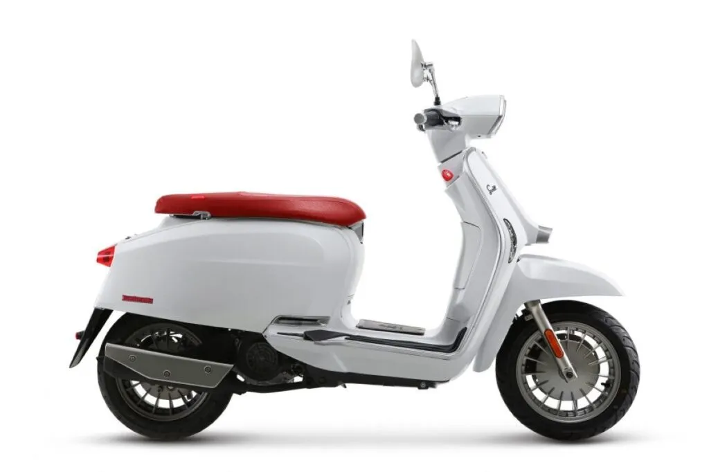 imagem Lambretta V125 Special Flex branca